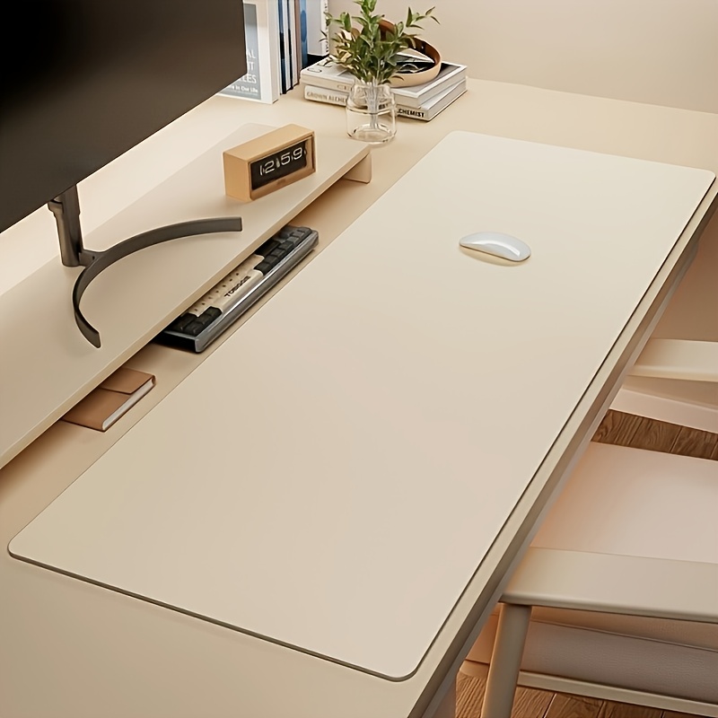 Leather Desk Pad - 1 Buah Alas Mouse Kulit PU