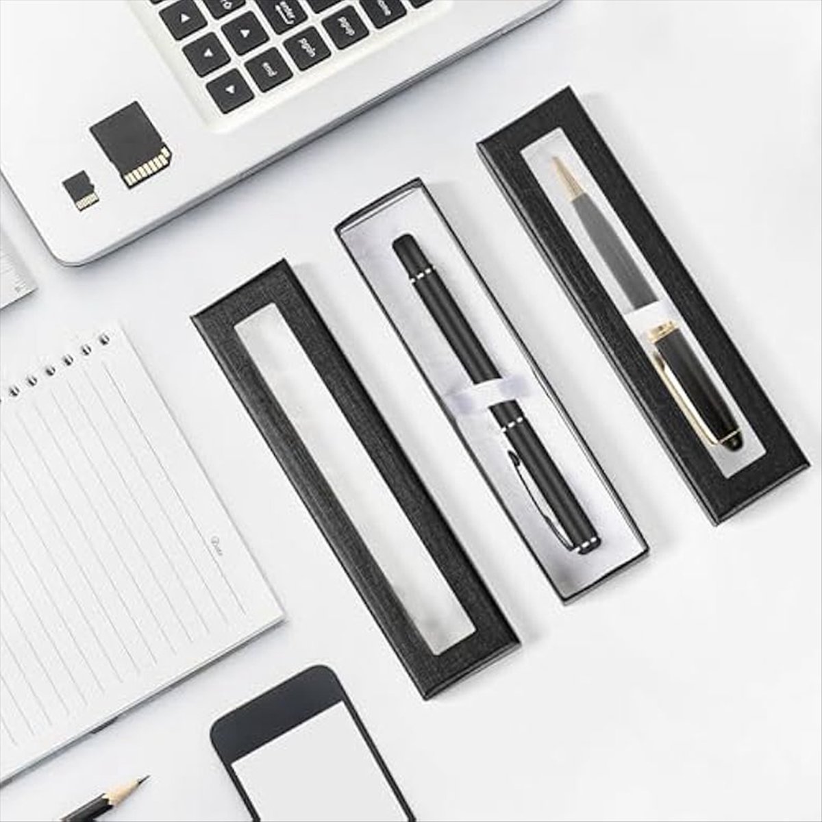 Pen Rest Single - Kotak Hadiah Pena Kosong 10Pcs dengan