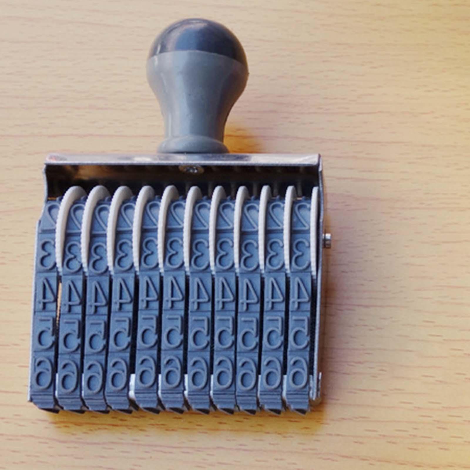 Rubber Date Stamp - Stempel Nomor Karet, Stempel Rol 11