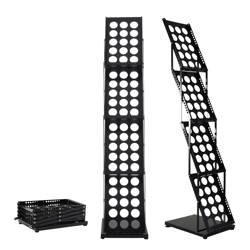 Magazine Holder Rack - Lipat Logam Brosur Majalah Katalog Literatur