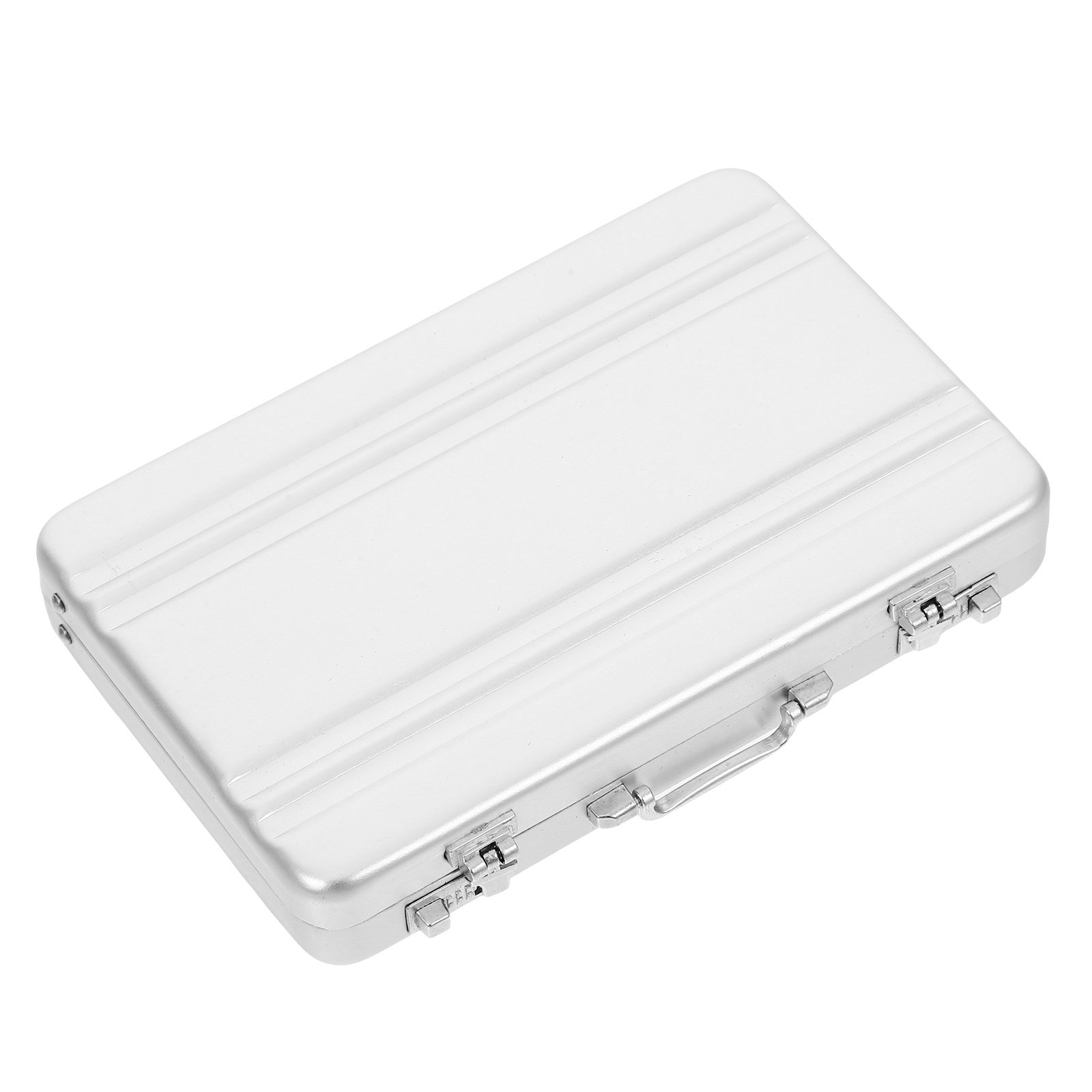 Card Index Box - Kotak Penyimpanan Kartu dari Paduan Aluminium