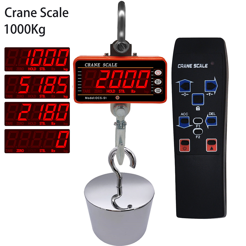 Tape Dispenser Weighted - Timbangan Derek Digital 500Kg 1000Kg Timbangan