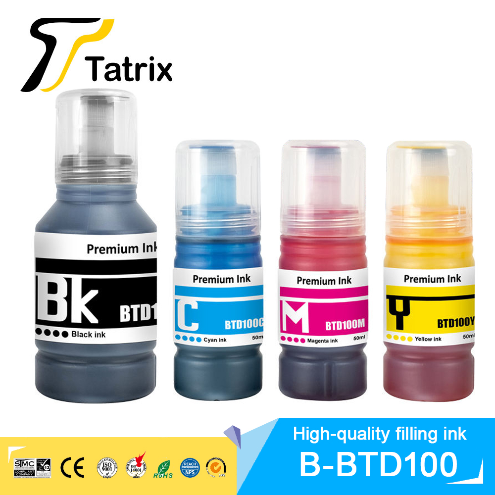 Fountain Pen Bottled Ink - Tatrix BTD100 BTD-100 BTD100BK Premium Tinta