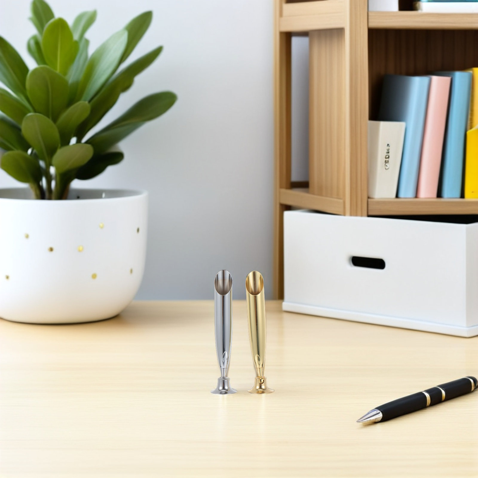 Pen Rest Single - 3 Buah Penyangga Pena Baja Tahan