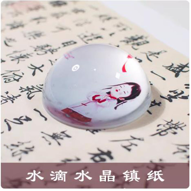 Paper Weight Crystal - Penahan Kertas Kristal Gaya Cina Kreatif,