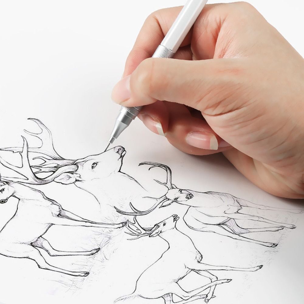 Pensil Mekanik Logam Kreatif A - Mechanical Pencil 0.3 ulasan dan harga