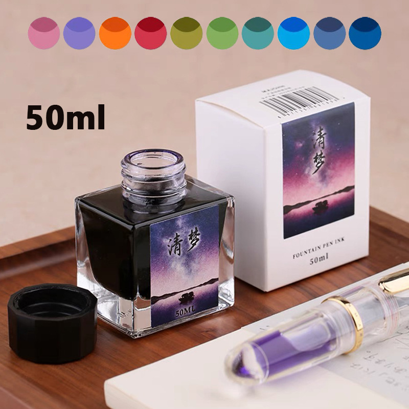Mahon tinta pena air mancur 50 - Fountain Pen Bottled Ink ulasan dan harga
