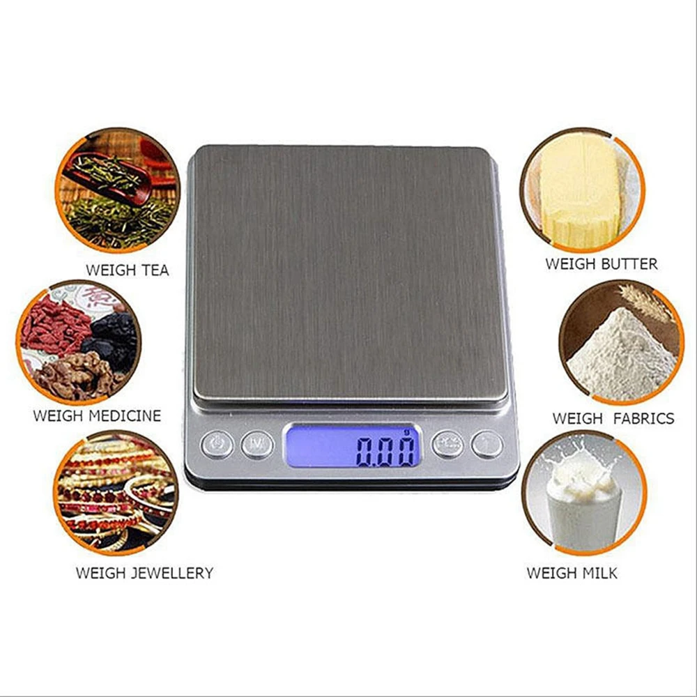 Skala Gram Digital 3000G X 0.1 - Tape Dispenser Weighted ulasan dan harga