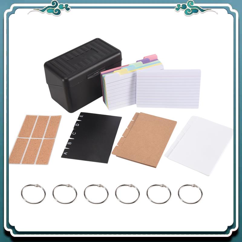 Set Tempat Kartu Indeks, Kotak - Card Index Box ulasan dan harga
