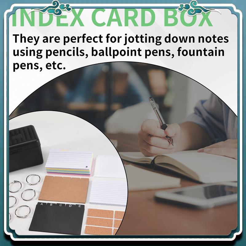 Set Tempat Kartu Indeks, Kotak - Card Index Box ulasan dan harga