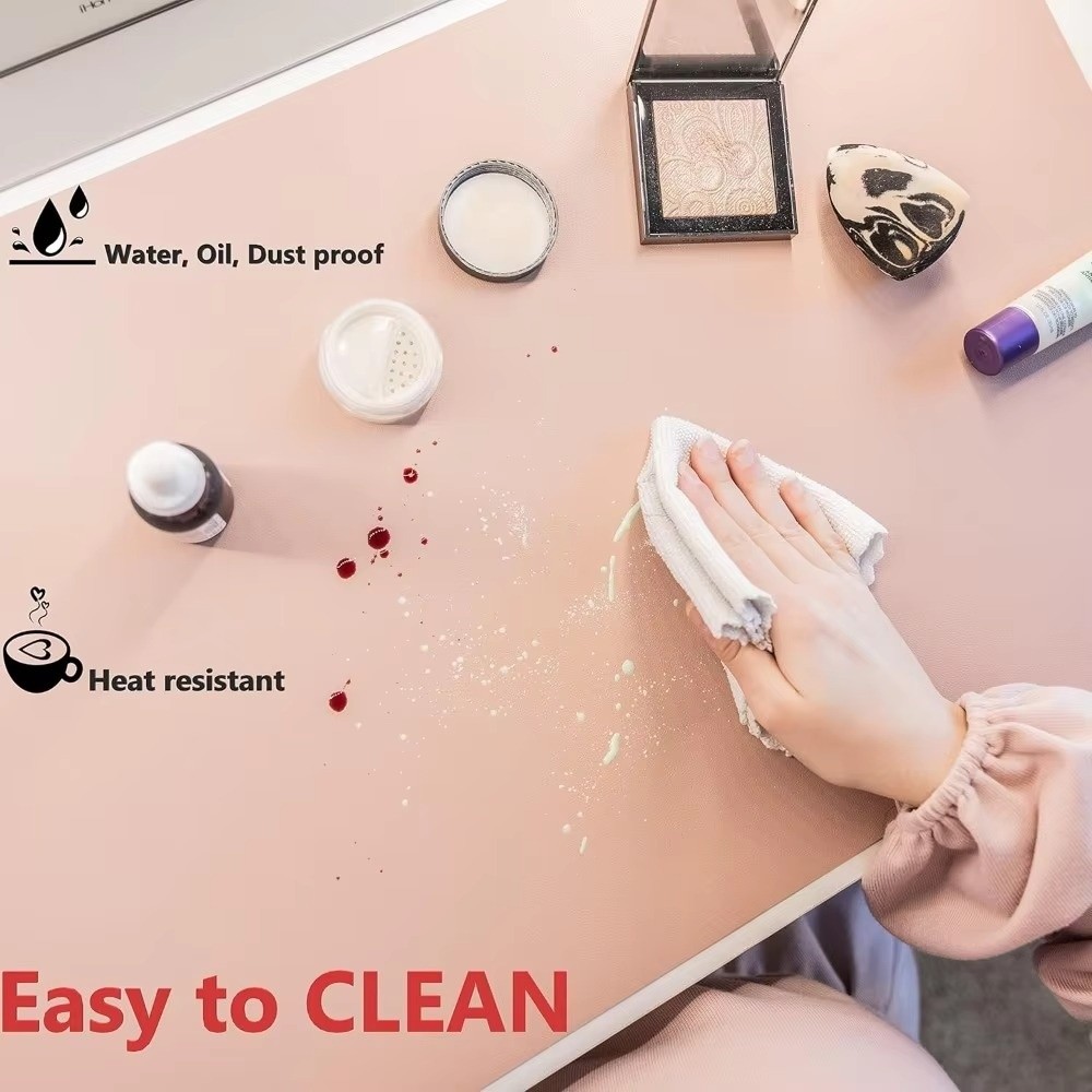 Alas Meja Kulit PU Dua Sisi Ta - Leather Desk Pad ulasan dan harga