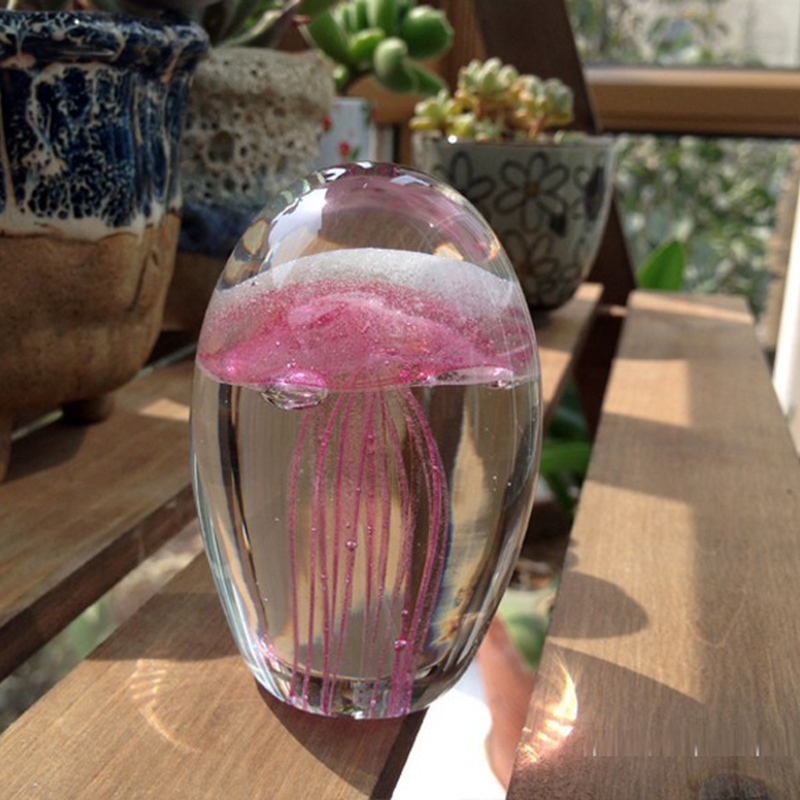 Miniatur 3D Ubur-ubur Kristal  - Paper Weight Crystal ulasan dan harga