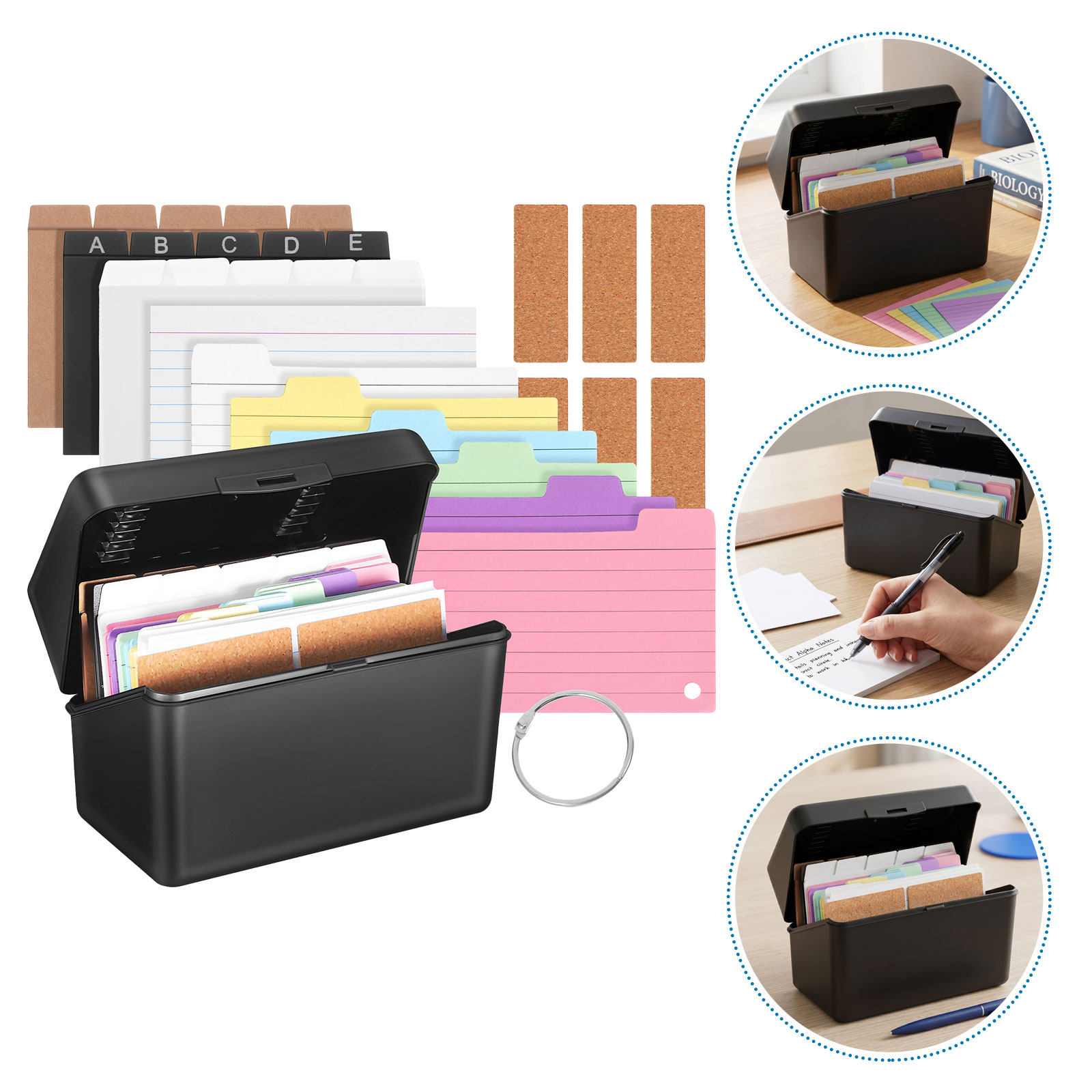 2Set Kotak Penyimpanan Kartu M - Card Index Box ulasan dan harga