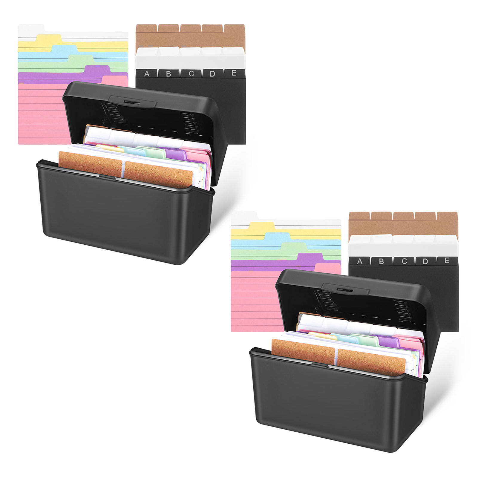 2Set Kotak Penyimpanan Kartu M - Card Index Box ulasan dan harga