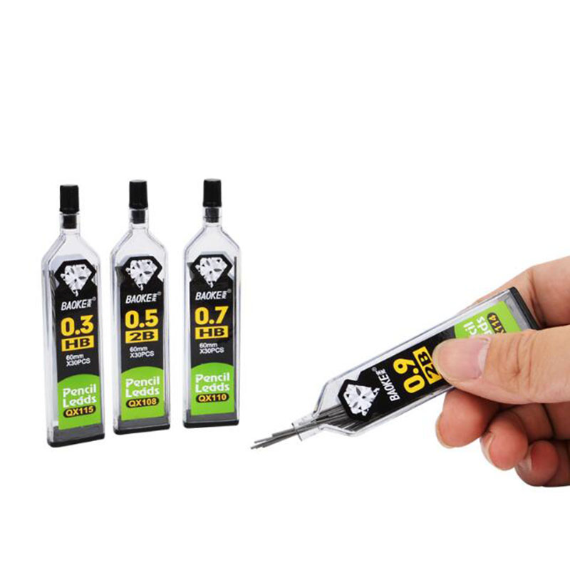 30 buah/botol, isi ulang pensi - Mechanical Pencil 0.3 ulasan dan harga