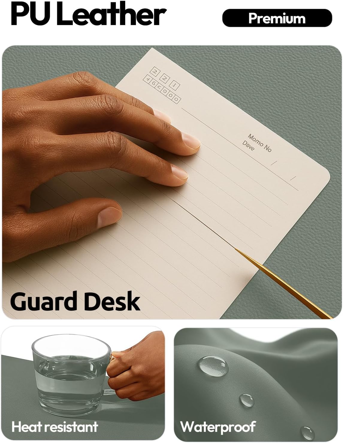 Pelindung Alas Meja Kulit, Ala - Leather Desk Pad ulasan dan harga