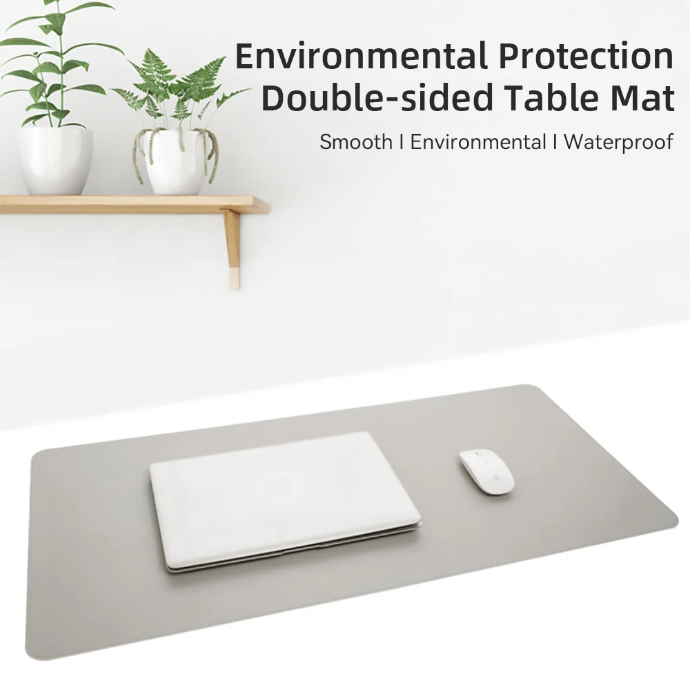 1 Buah Alas Pelindung Meja Kan - Leather Desk Pad ulasan dan harga