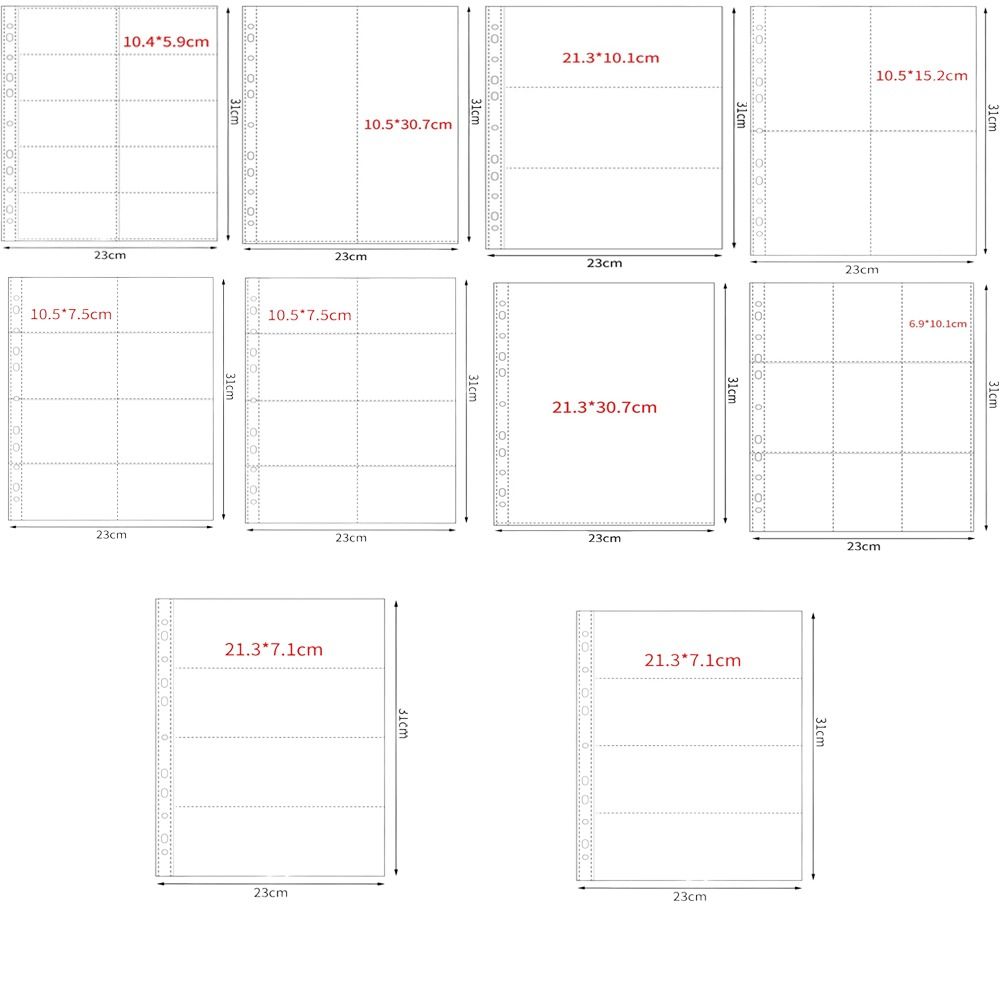 10 Lembar Binder A4 Kpop denga - Card Index Box ulasan dan harga