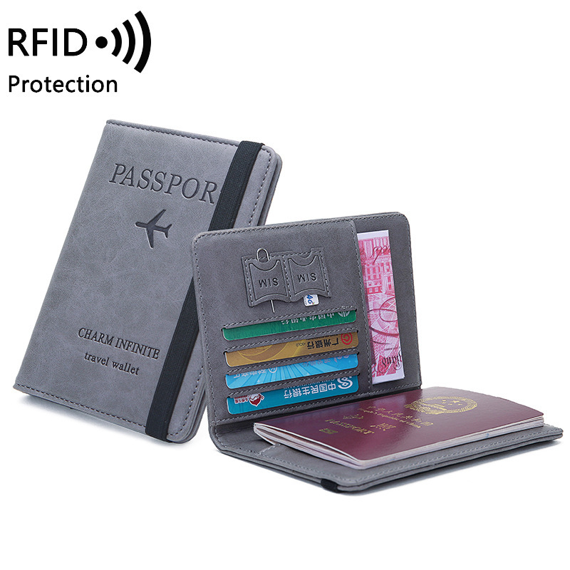 Tempat Paspor Kulit PU Uniseks - Index Card Holder ulasan dan harga
