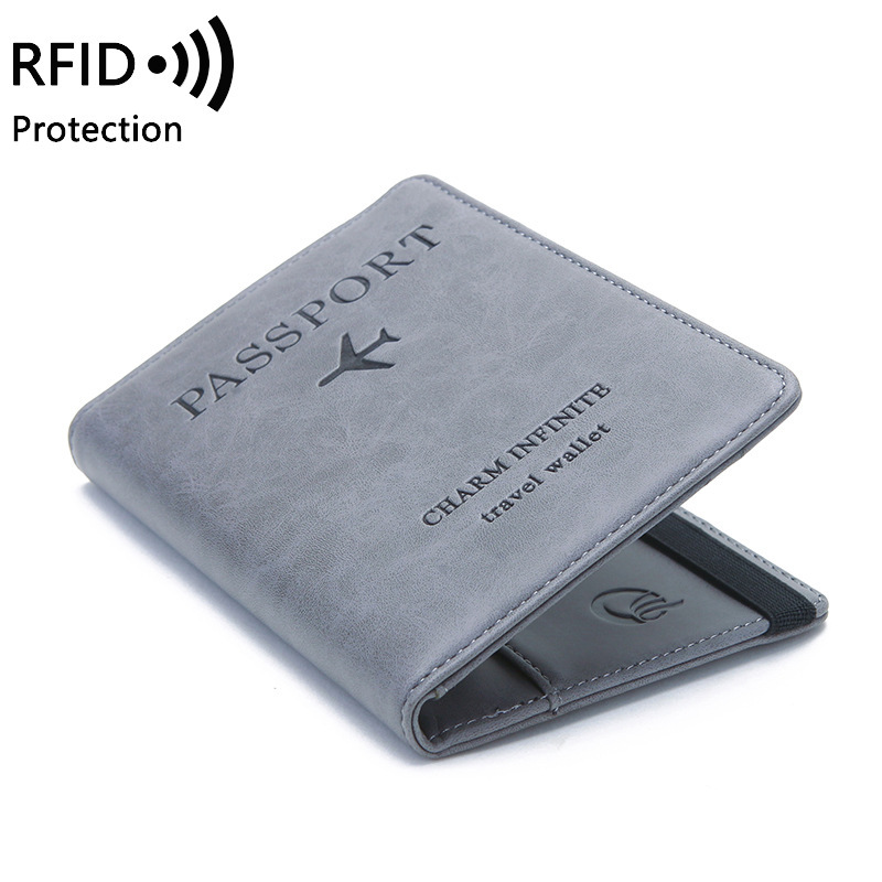 Tempat Paspor Kulit PU Uniseks - Index Card Holder ulasan dan harga