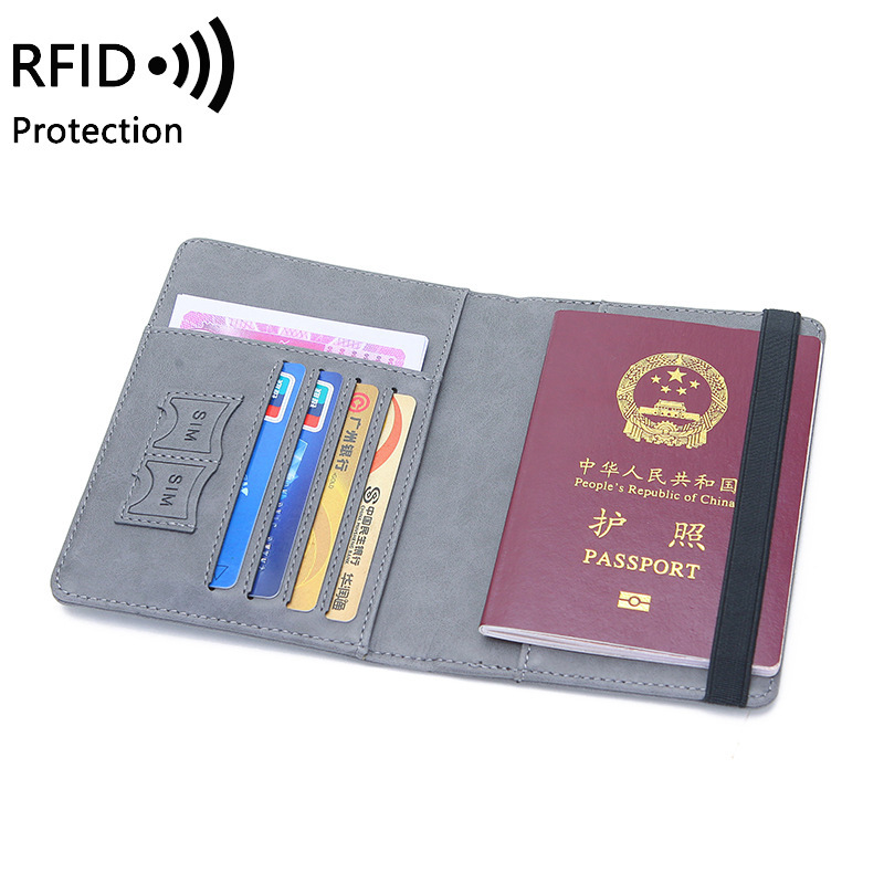 Tempat Paspor Kulit PU Uniseks - Index Card Holder ulasan dan harga