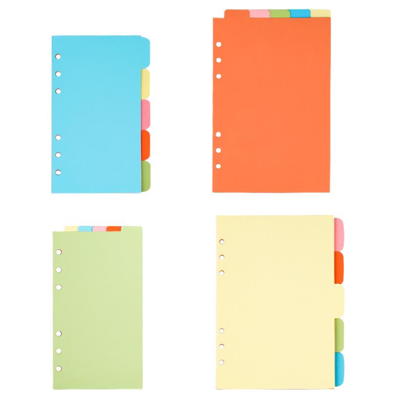 A5/A6/A7/B5/A4 Kertas Pembagi  - Tab Divider A4 ulasan dan harga
