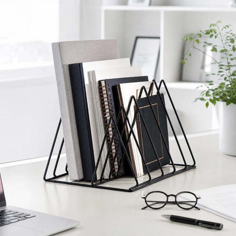 Rak Penyimpanan 5/9 Grid, Orga - Magazine Holder Rack ulasan dan harga