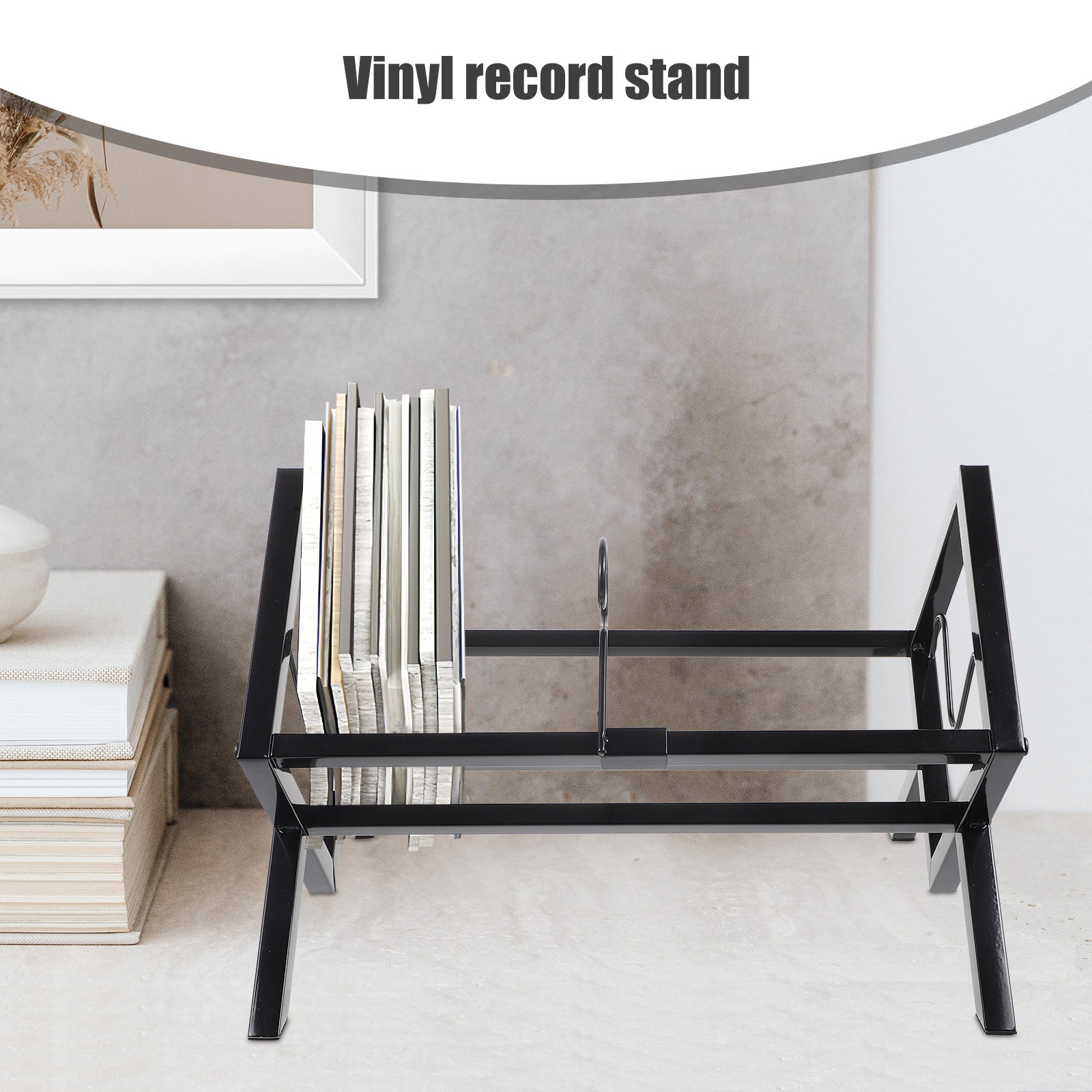 Rak Penyimpanan Piringan Hitam - Magazine Holder Rack ulasan dan harga