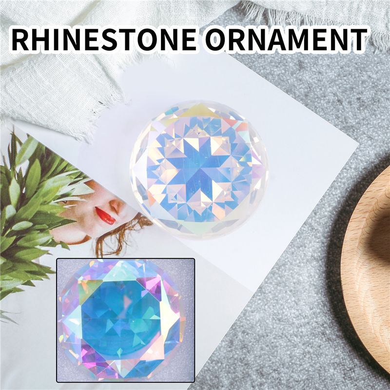AT84-60Mm Kristal Berlian Pemb - Paper Weight Crystal ulasan dan harga
