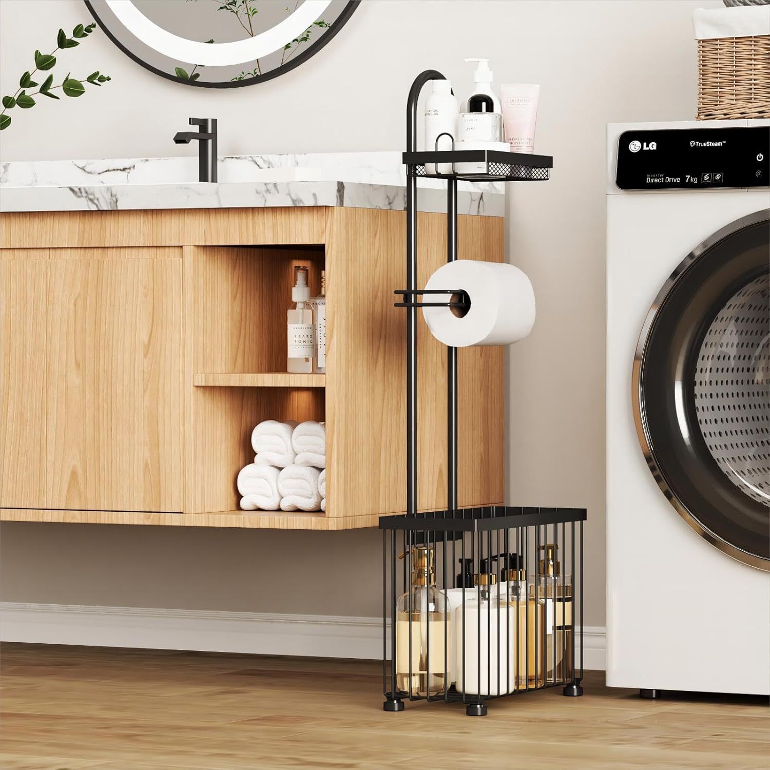Tempat tisu kamar mandi rumah  - Magazine Holder Rack ulasan dan harga