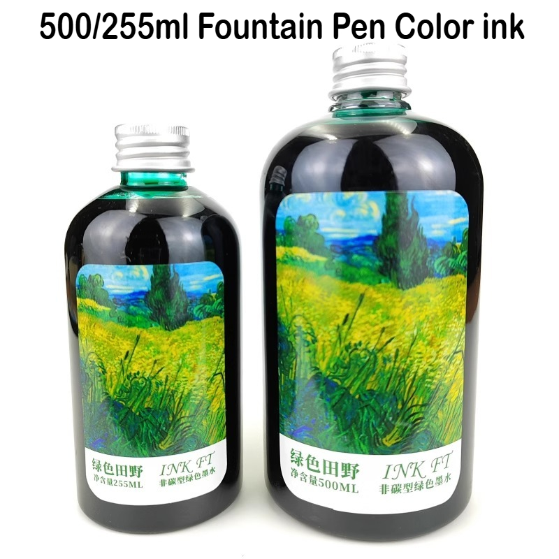 500Ml/255/50Ml 24 Warna Botol  - Fountain Pen Bottled Ink ulasan dan harga