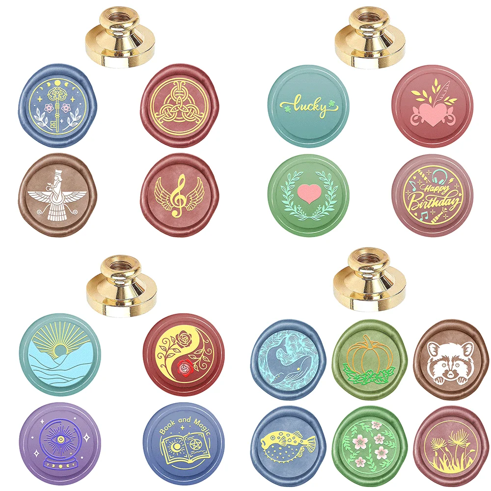 Stempel Lilin Motif Hati Ikan  - Wax Seal Stamp Set ulasan dan harga