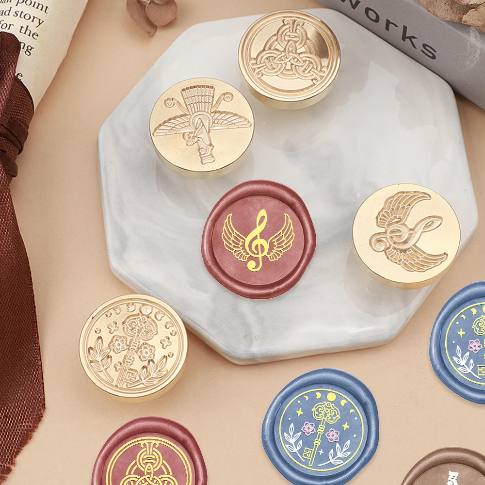 Stempel Lilin Motif Hati Ikan  - Wax Seal Stamp Set ulasan dan harga