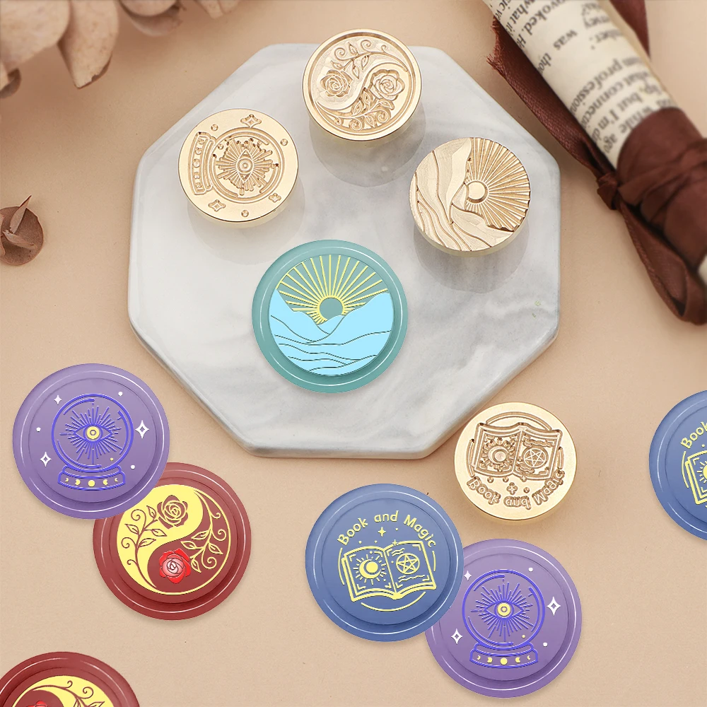 Stempel Lilin Motif Hati Ikan  - Wax Seal Stamp Set ulasan dan harga