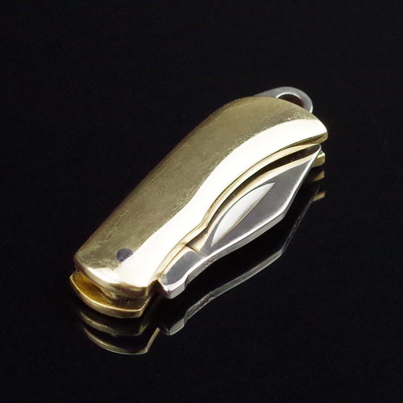 Pisau Lipat Saku Kuningan Gant - Letter Opener Brass ulasan dan harga