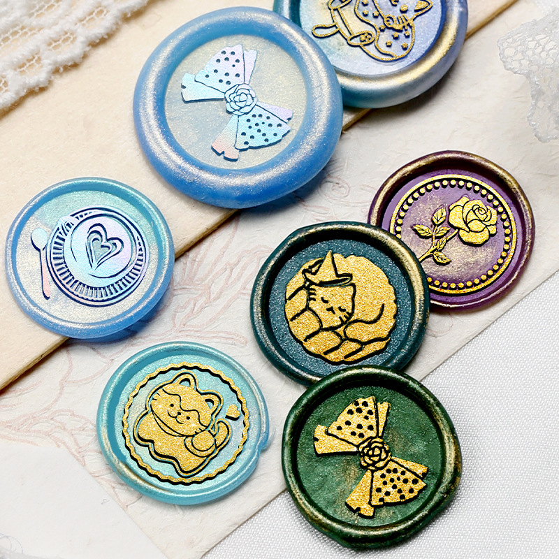Stempel segel lilin Mini 1.5x1 - Wax Seal Stamp Set ulasan dan harga