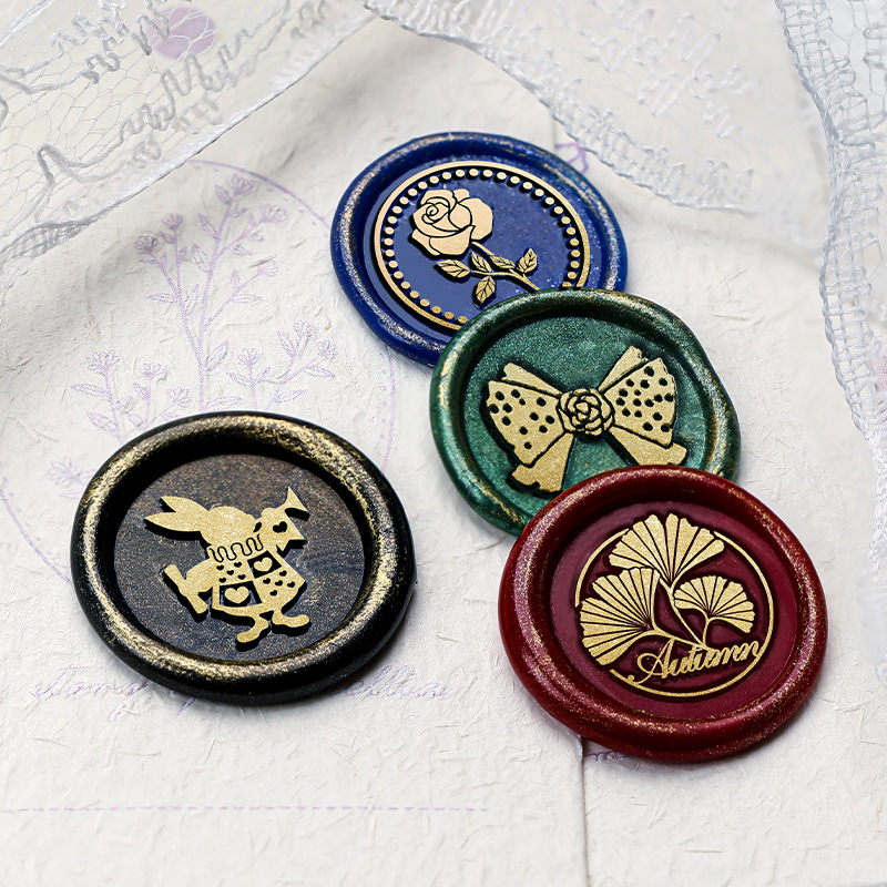 Stempel segel lilin Mini 1.5x1 - Wax Seal Stamp Set ulasan dan harga