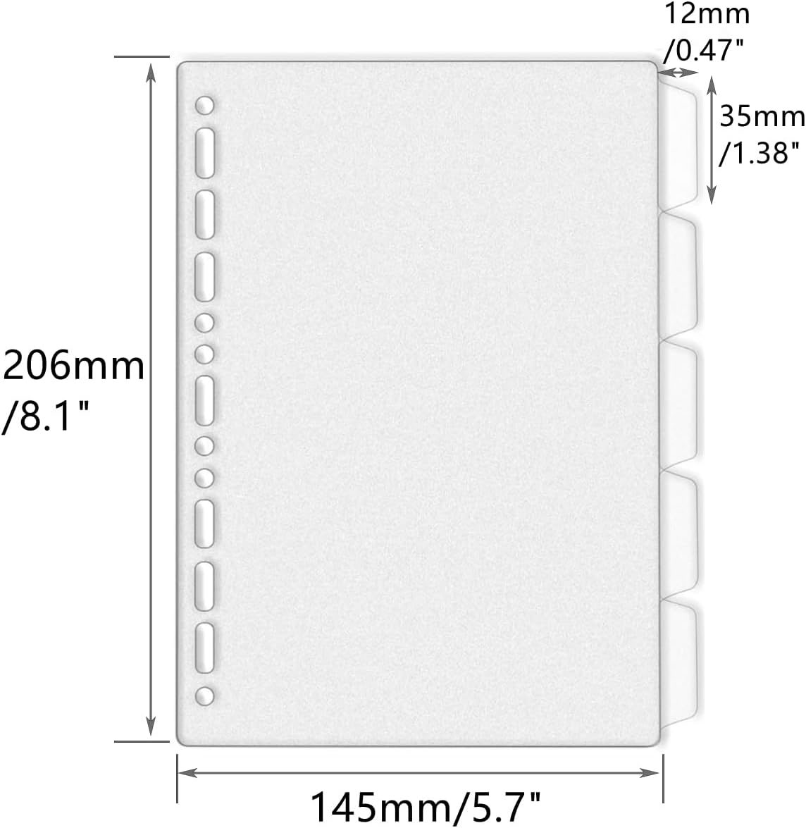 Pembatas Binder A4 A5 B5 Gener - Tab Divider A4 ulasan dan harga