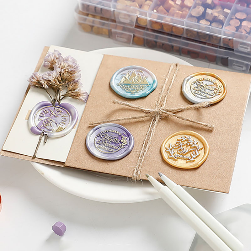 20 Buah/Set Set Stempel Segel  - Wax Seal Stamp Set ulasan dan harga
