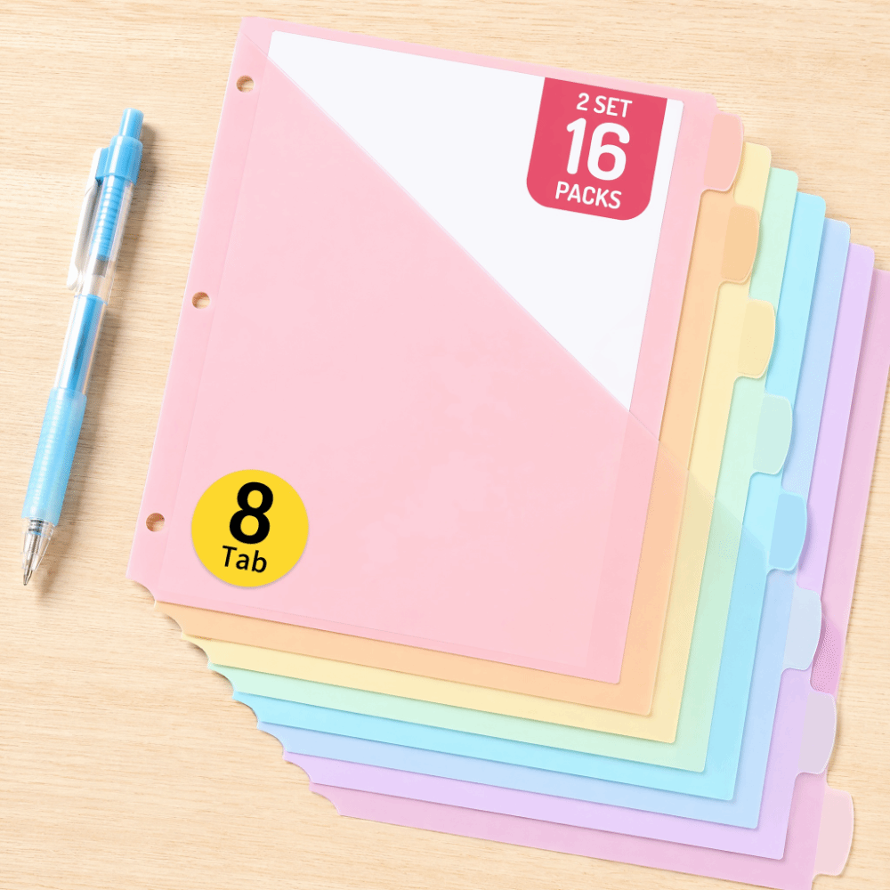 Pembatas Binder Tahan Lama War - Tab Divider A4 ulasan dan harga