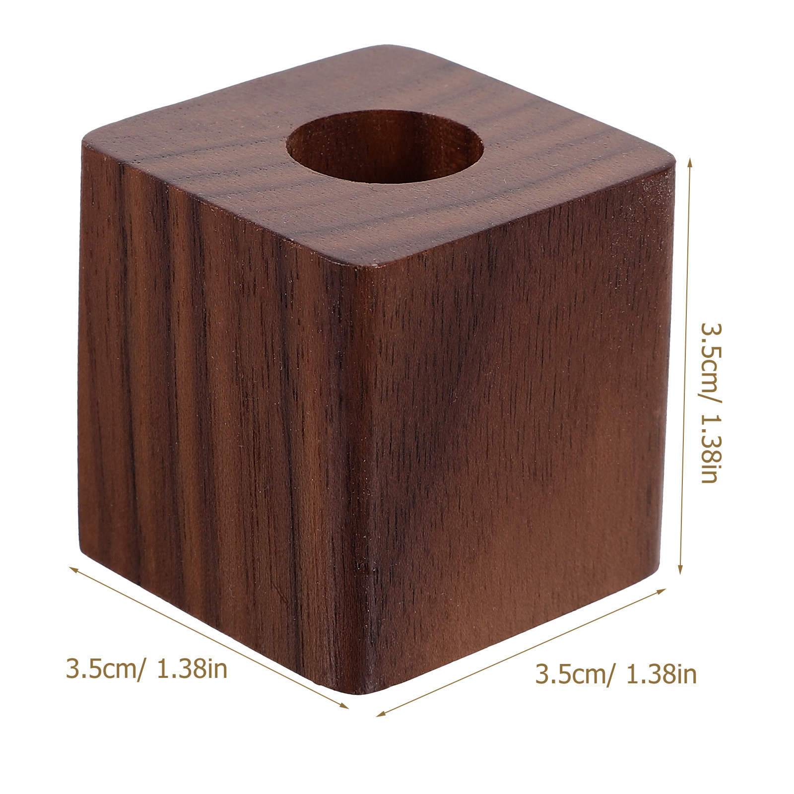Tempat Pensil Kayu Walnut Bent - Pen Rest Single ulasan dan harga