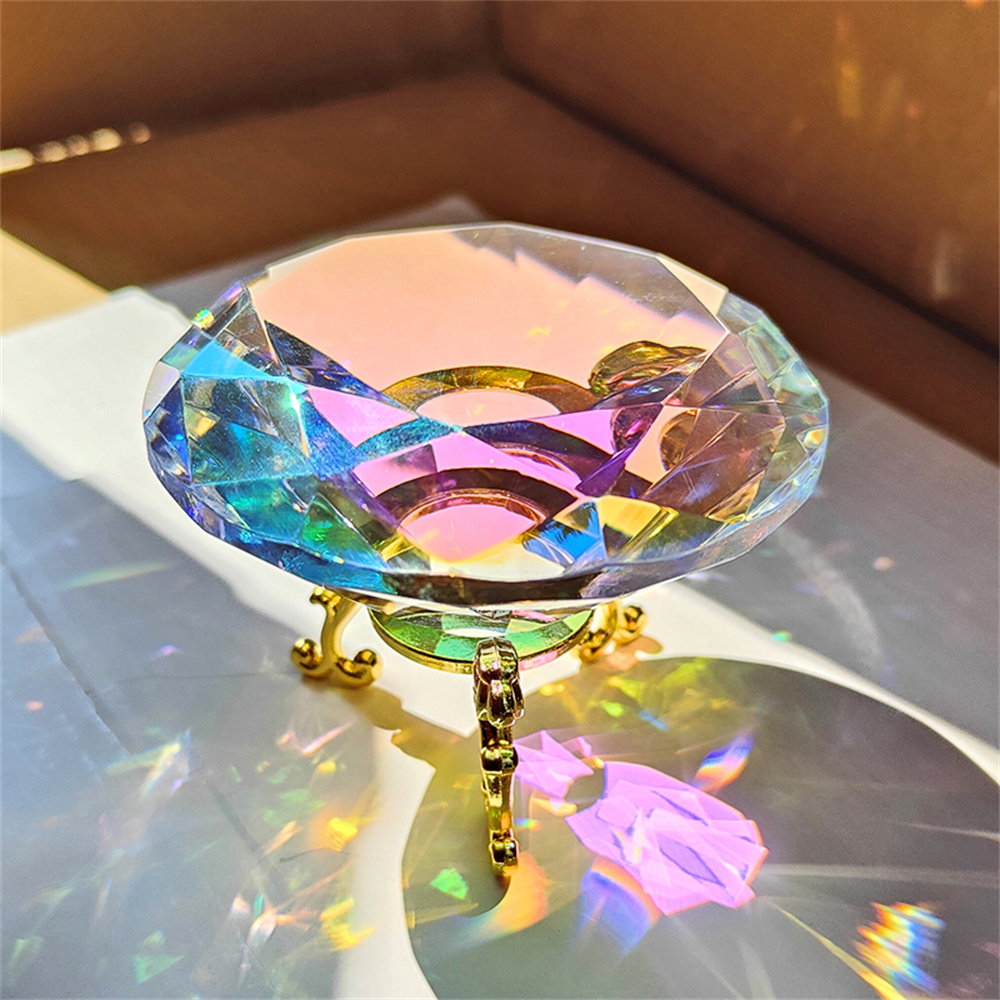 30-80mm AB warna-warni K9 kris - Paper Weight Crystal ulasan dan harga