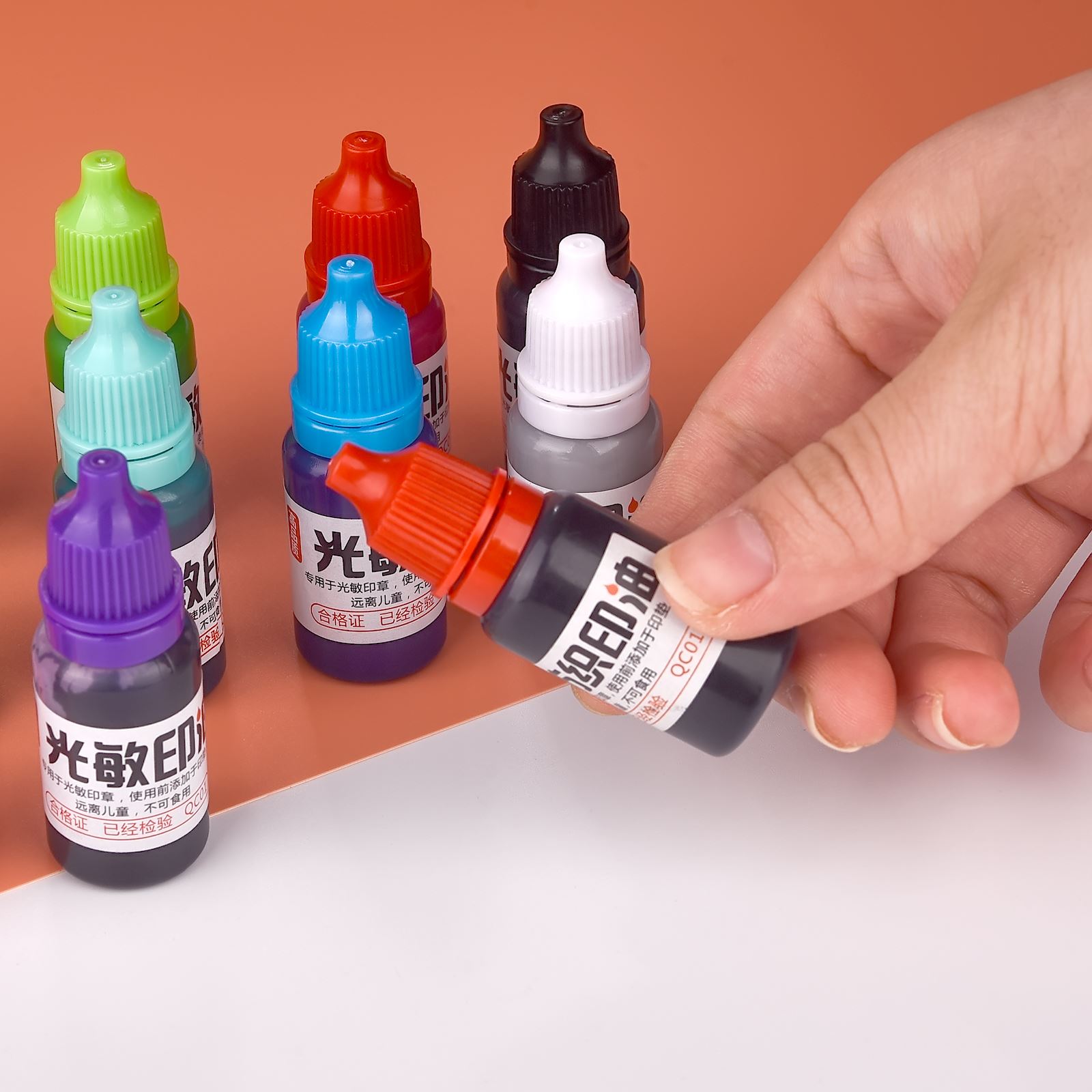 Tinta isi ulang 10ml 13 warna  - Rubber Date Stamp ulasan dan harga