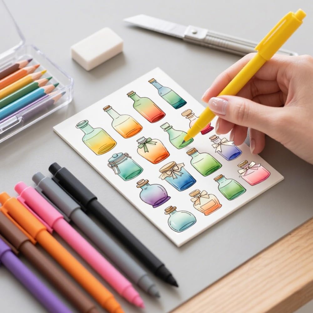 Berbagai Stempel Kaca Berbentu - Fountain Pen Bottled Ink ulasan dan harga