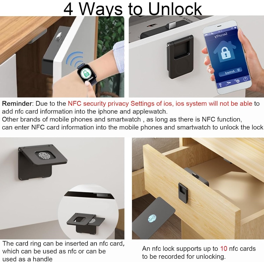 Kunci Laci NFC Tak Terlihat, K - Card Index Box ulasan dan harga