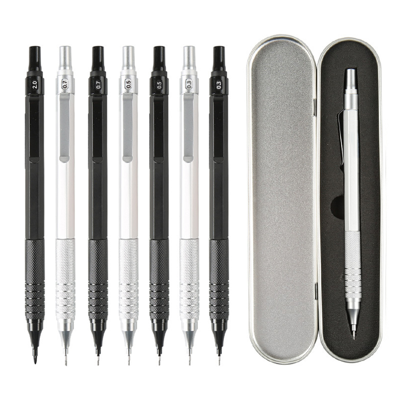 Set Pensil Mekanik Logam Berku - Mechanical Pencil 0.3 ulasan dan harga